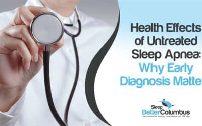 Image of a doctor representing Sleep Better Columbus, emphasizing the health effects of untreated sleep apnea and the importance of early diagnosis, in alignment with the page's focus on proactive sleep health care.