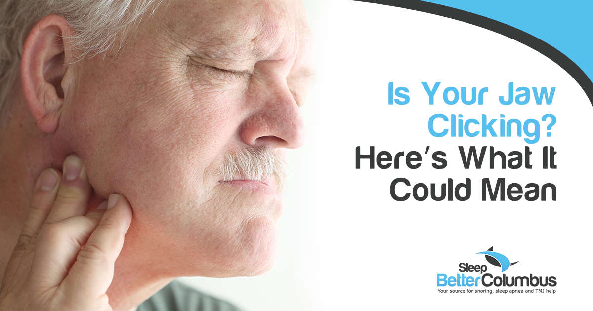 Is Your Jaw Clicking? Here’s What It Could Mean