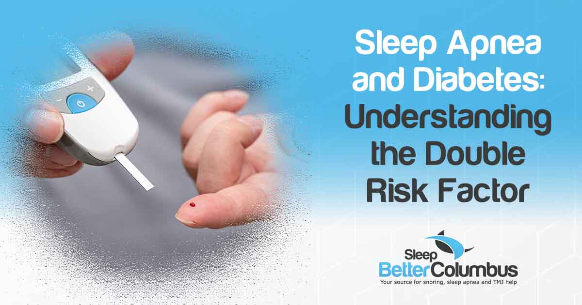 Image of a sugar test kit, representing Sleep Better Columbus, highlighting the connection between sleep apnea and diabetes and emphasizing the double risk factor, aligning with the page's focus on managing interconnected health conditions.